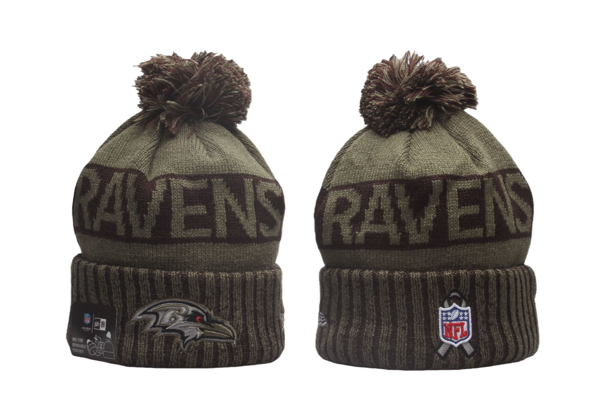 2026 NFL Baltimore Ravens Hat beanie style 02->nfl hats->Sports Caps
